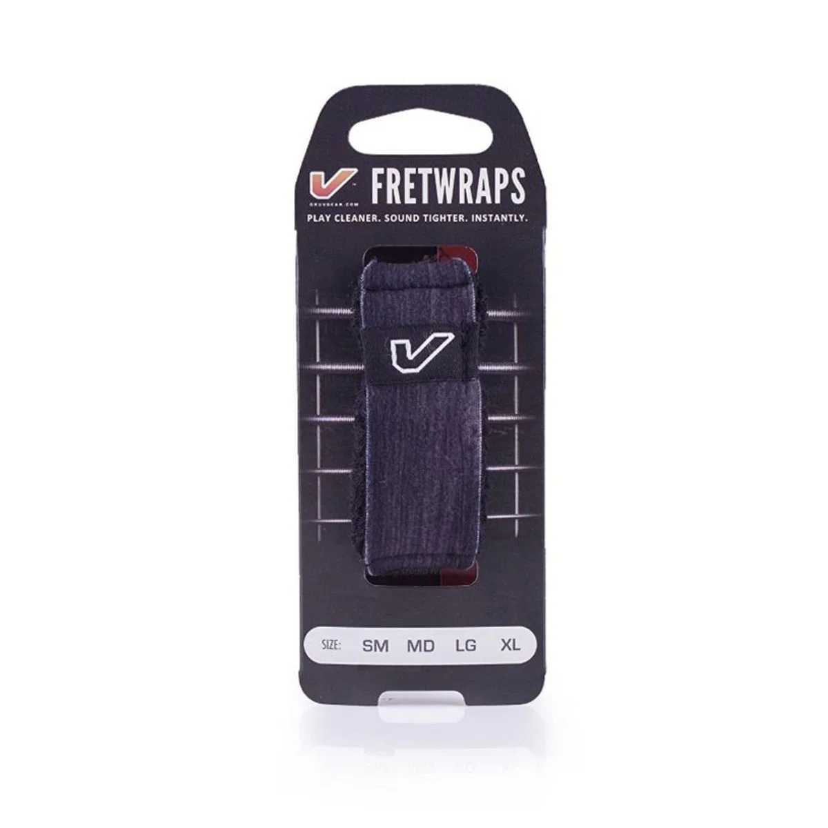 GRUV GEAR FW-1PK-DRK-LG FRETWRAPS WOOD EBONY STRING MUTERS GRANDE - Image 2