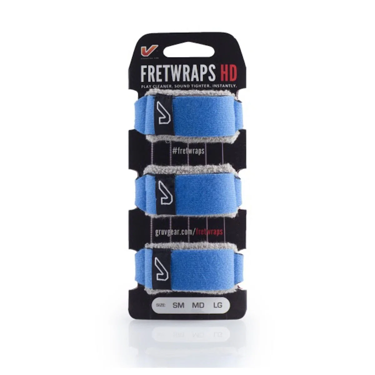 GRUV GEAR FW-3PK-BLU-LG PACK 3 FRETWRAPS HD SKY AZUL GRANDES - Image 2