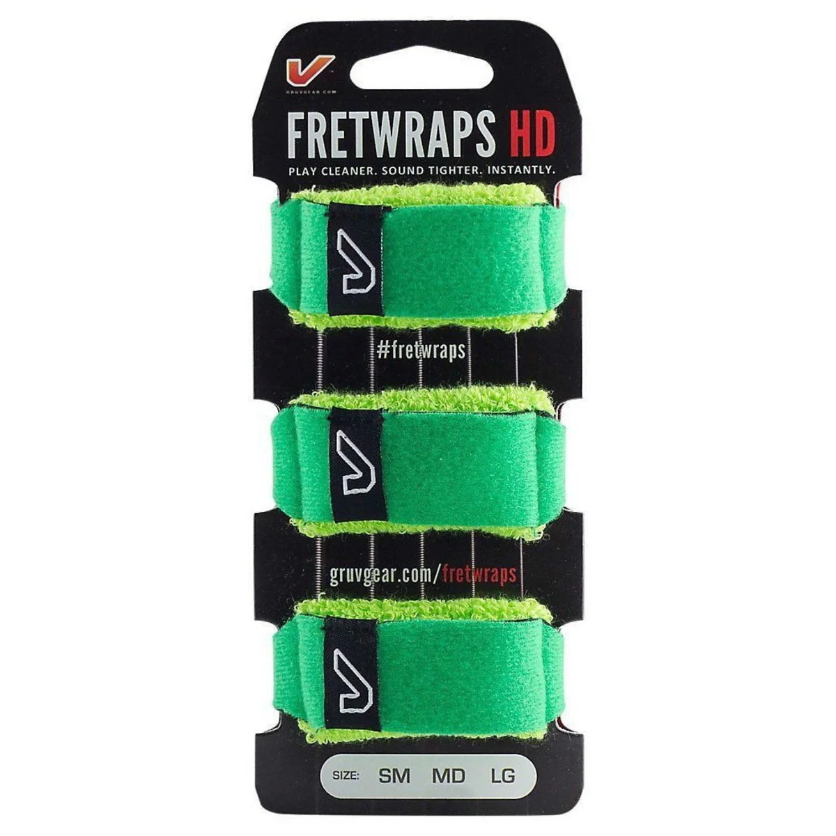 GRUV GEAR FW-3PK-GRN-LG PACK 3 FRETWRAPS HD LEAF VERDE GRANDES - Image 4