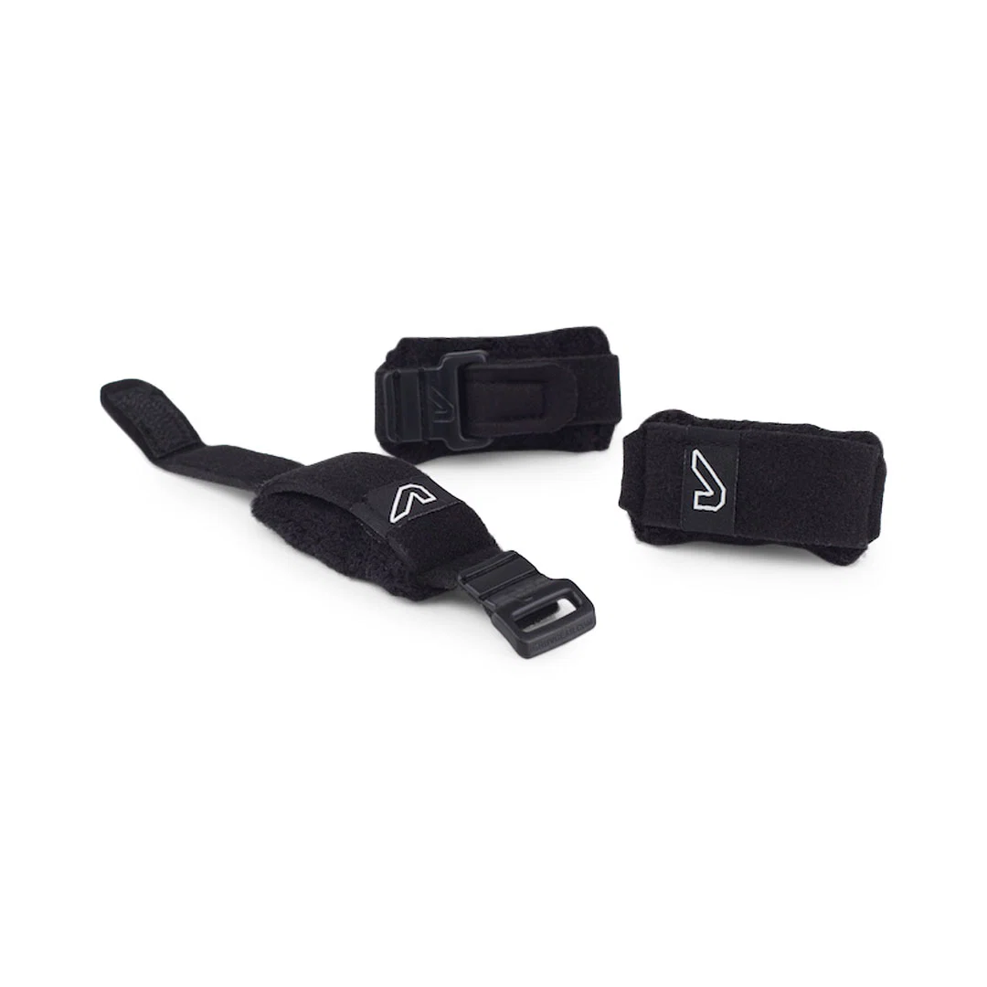 GRUV GEAR FW-3PK-LG PACK 3 FRETWRAPS STRING MUTERS NEGRO GRANDES