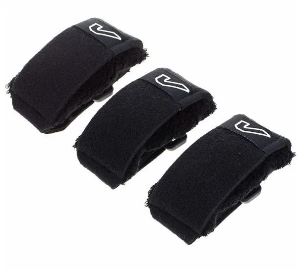 GRUV GEAR FW-3PK-LG PACK 3 FRETWRAPS STRING MUTERS NEGRO GRANDES - Image 2