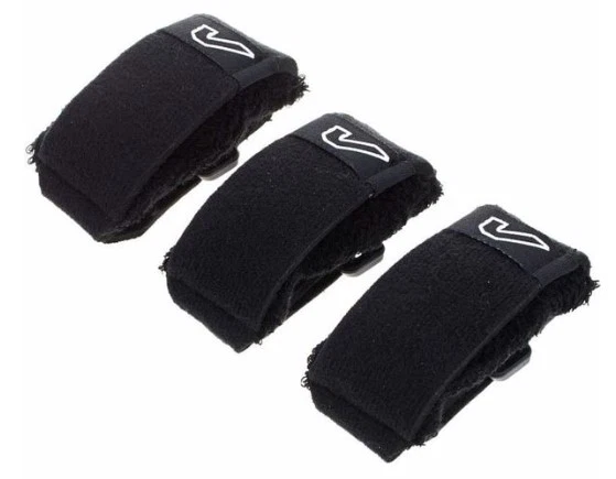 GRUV GEAR FW-3PK-MD PACK 3 FRETWRAPS STRING MUTERS NEGRO MEDIANOS - Image 2