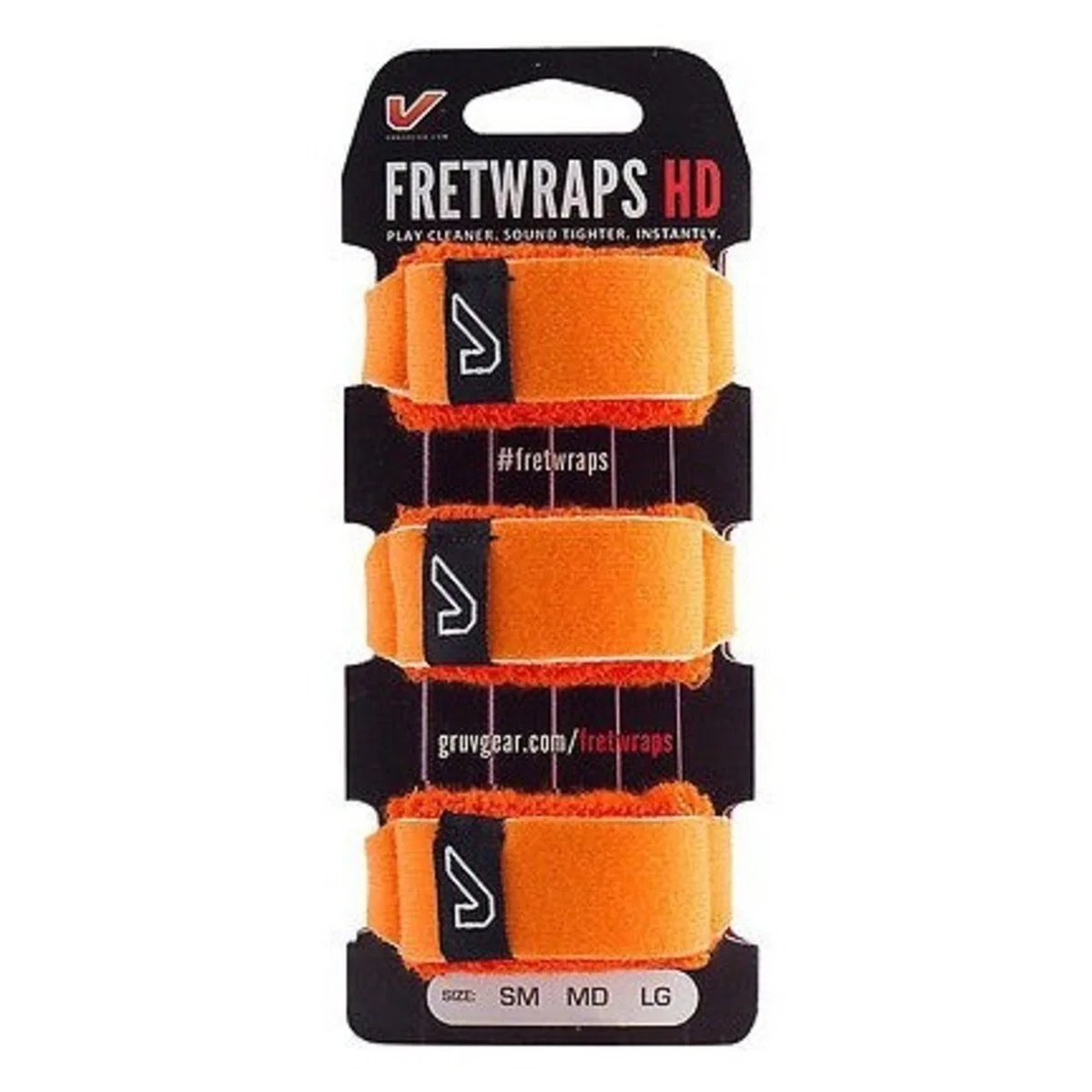 GRUV GEAR FW-3PK-ORG-MD PACK 3 FRETWRAPS HD FLARE NARANJA MEDIANOS - Image 3