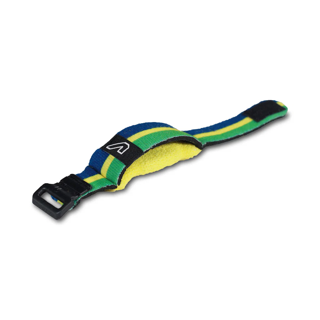 GRUV GEAR FW1-GYB-MD FRETWRAPS WORLD FLAGS VERDE AMARILLO AZUL MEDIANO