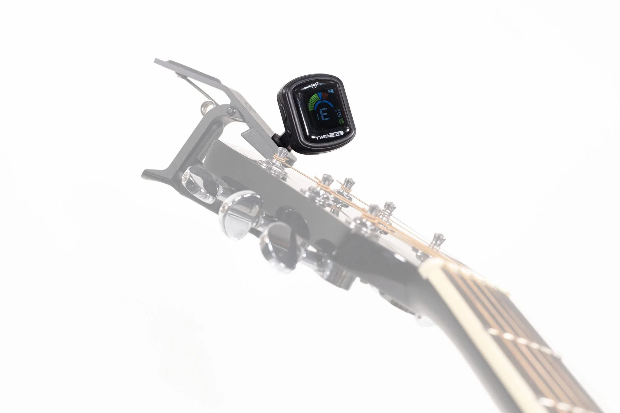 GRUV GEAR GRUV-TWISTUNE-105 AFINADOR DE PINZA RECARGABLE PARA GUITARRA NEGRO - Image 7
