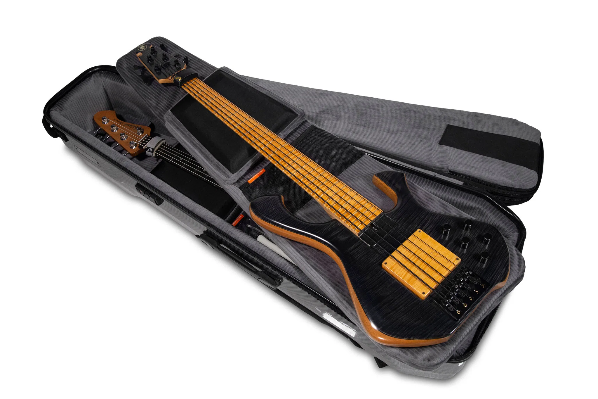 GRUV GEAR KAPSULE-2EB-BLK KAPSULE DUO ESTUCHE PARA DOS BAJOS ELECTRICOS NEGROS - Image 11