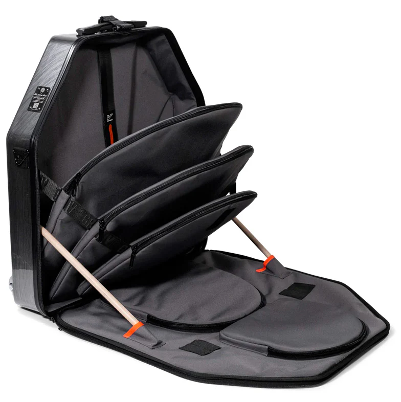 GRUV GEAR VCYM-24-BLK VELOC CYMBAL BAG FUNDA PLATO BATERIA NEGRA - Image 2
