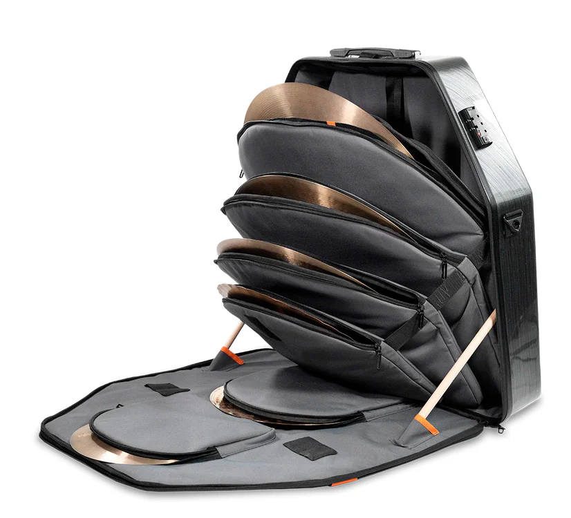 GRUV GEAR VCYM-24-BLK VELOC CYMBAL BAG FUNDA PLATO BATERIA NEGRA - Image 3