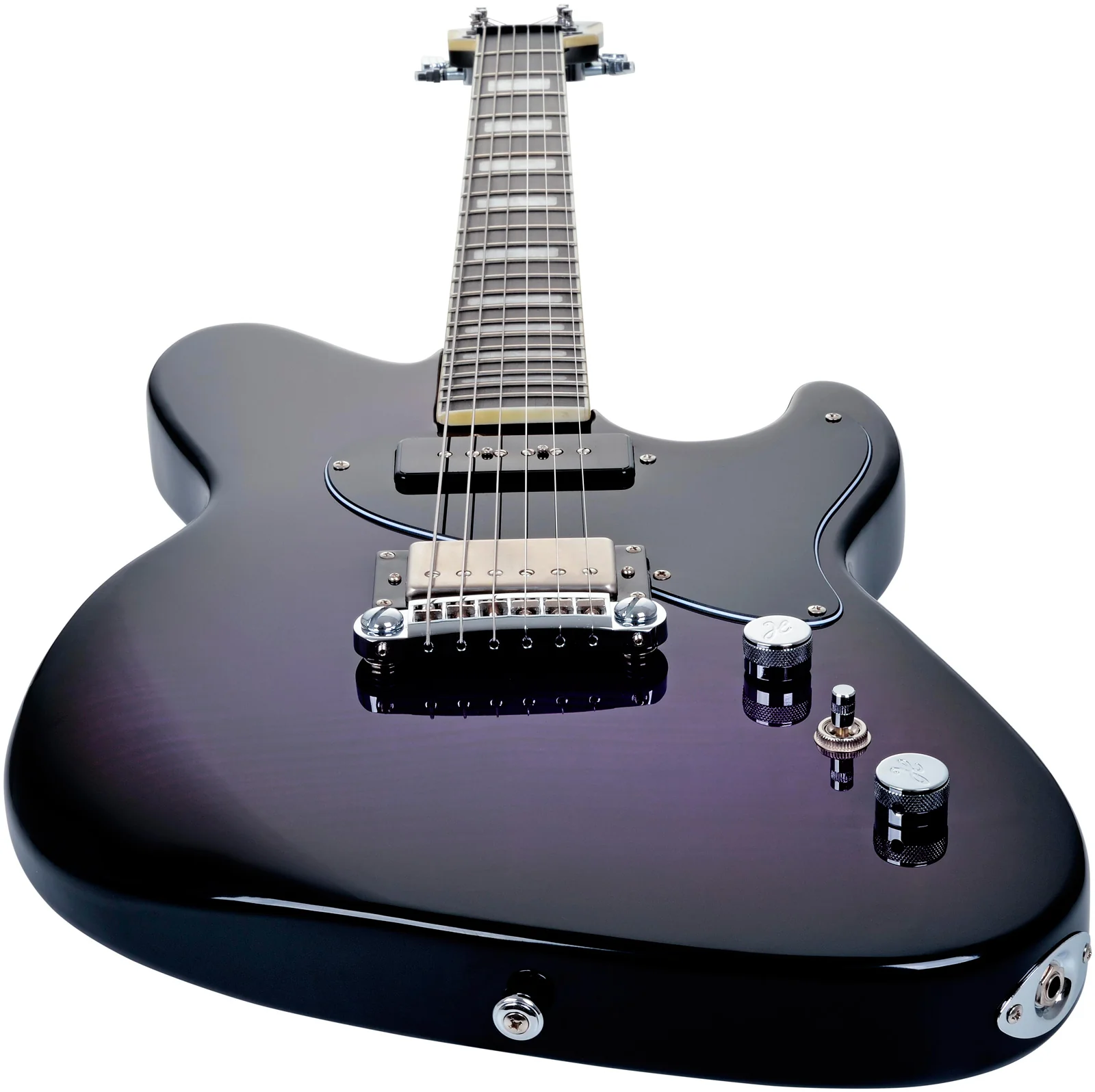HAGSTROM ADINA PRB GUITARRA ELECTRICA PURPLE BURST - Image 5