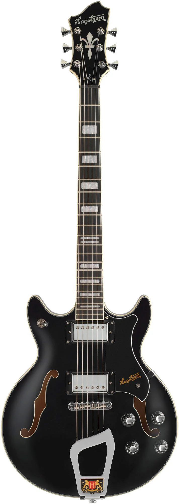 HAGSTROM ALVAR BLK GUITARRA ELECTRICA NEGRA