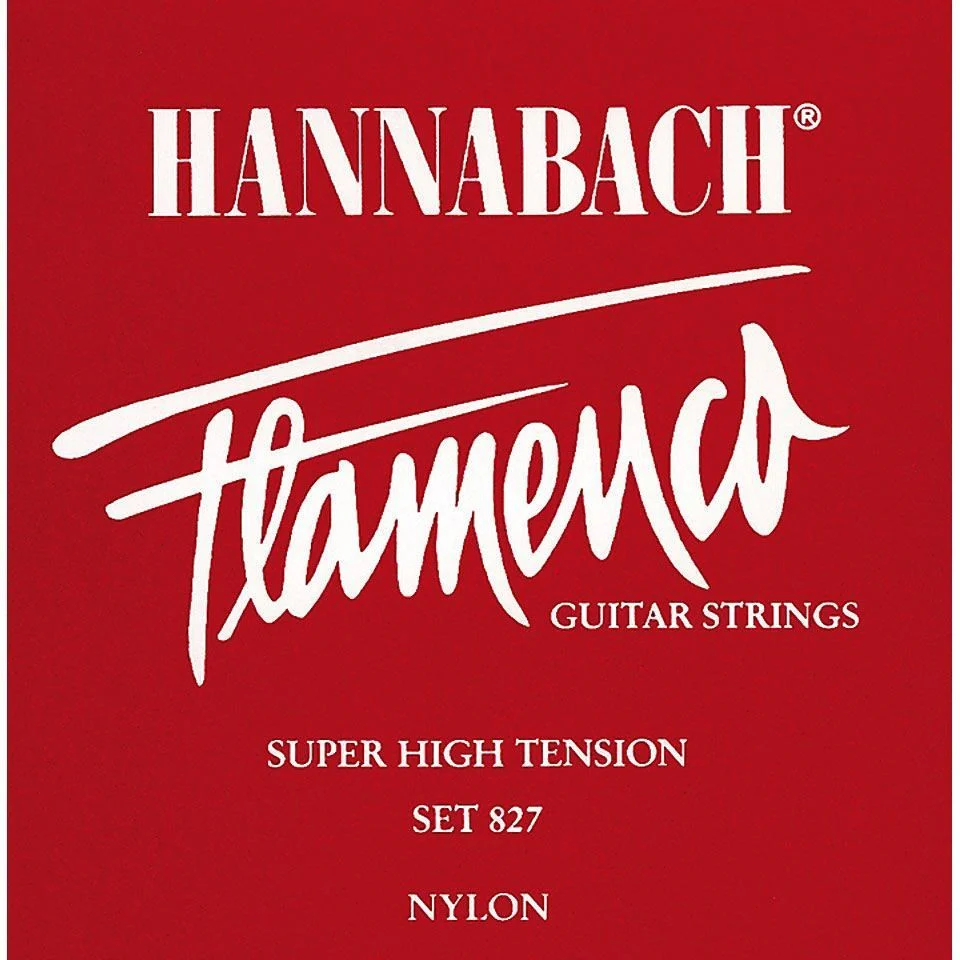HANNABACH 8271SHT ROJA 1ª CUERDA GUITARRA FLAMENCA