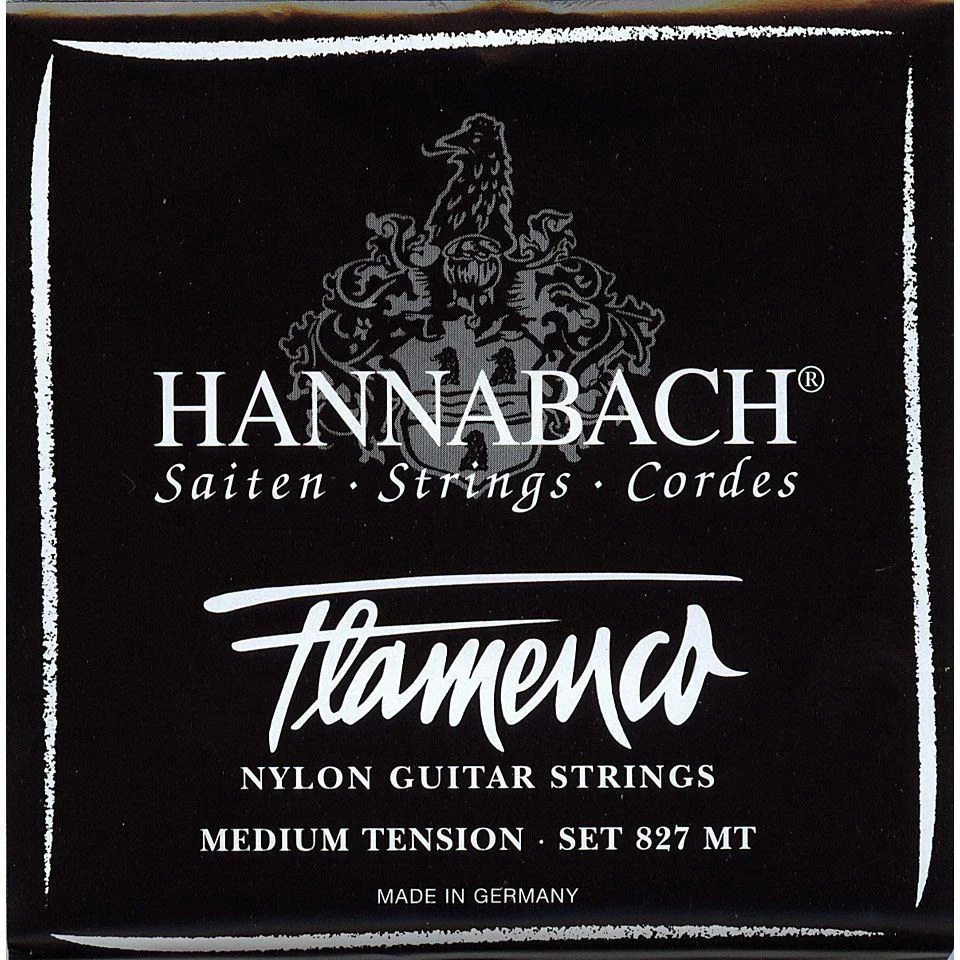 HANNABACH 8274MT BLACK 4ª CUERDA GUITARRA FLAMENCA