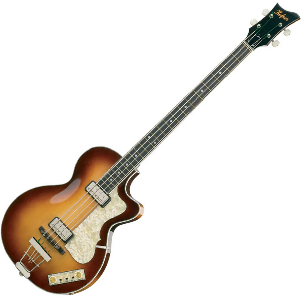 HOFNER HCT5002 SB CLUB BAJO ELECTRICO SUNBURST. - Image 4
