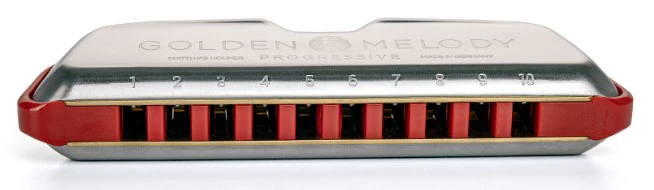 HOHNER GOLDEN MELODY PROGRESSIVE C ARMONICA DIATONICA DO - Image 2