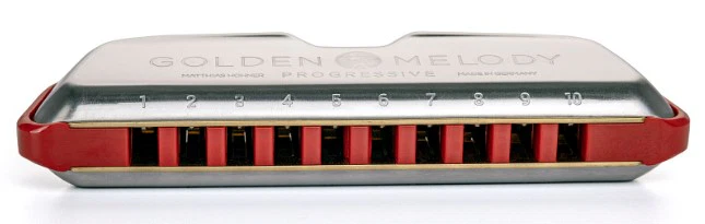 HOHNER GOLDEN MELODY PROGRESSIVE F SOSTENIDO ARMONICA DIATONICA FA SOSTENIDO - Image 3
