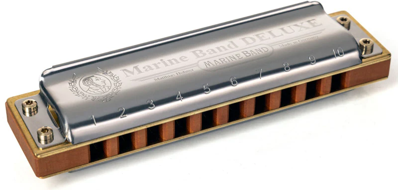 HOHNER MARINE BAND DELUXE B MAJOR ARMONICA SI MAYOR