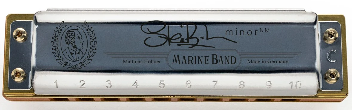 HOHNER STEVE BAKER SIGNATURE D NATURAL MINOR ARMONICA DIATONICA RE MENOR - Image 3