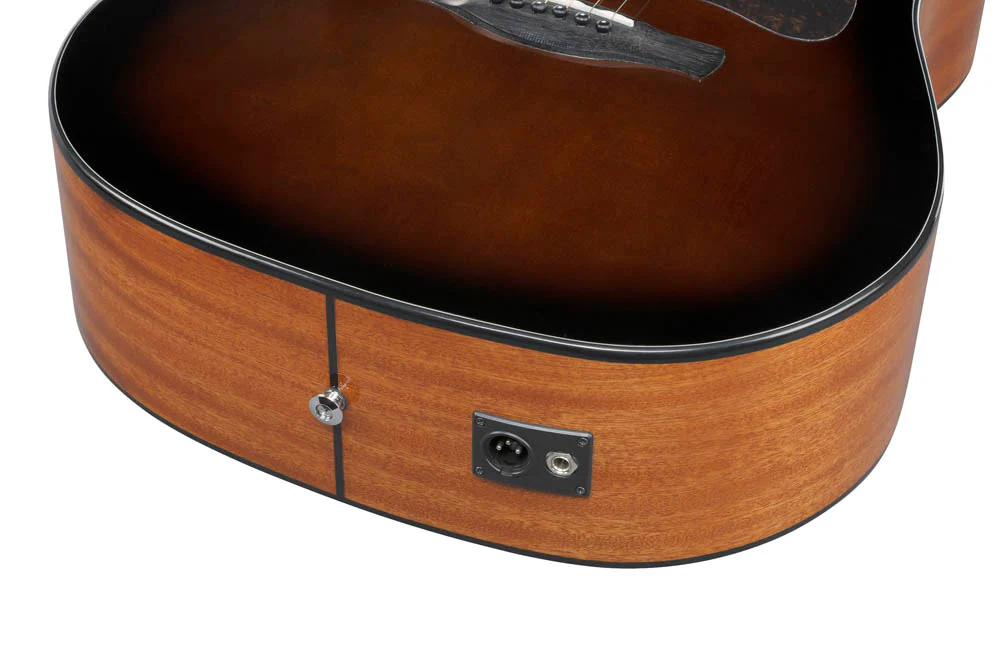 IBANEZ AAD51CE DVS GUITARRA ELECTROACUSTICA GRAND DREADNOUGHT DARK VIOLIN SUNBURST HIGH GLOSS - Image 5