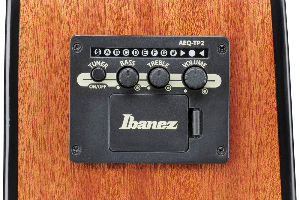 IBANEZ AAD51LCE DVS GUITARRA ELECTROACUSTICA PARA ZURDOS GRAND DREADNOUGHT DARK VIOLIN SUNBURST - Image 4