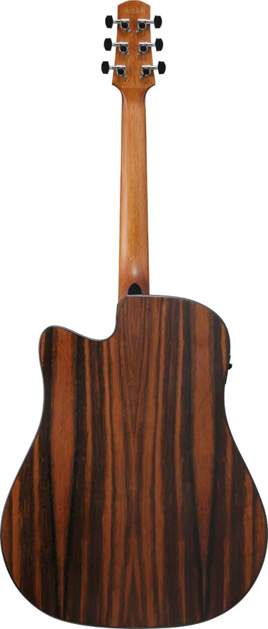 IBANEZ AAD70CE TBN GUITARRA ELECTROACUSTICA GRAND DREADNOUGHT TRANSPARENT CHARCOAL BURST - Image 2