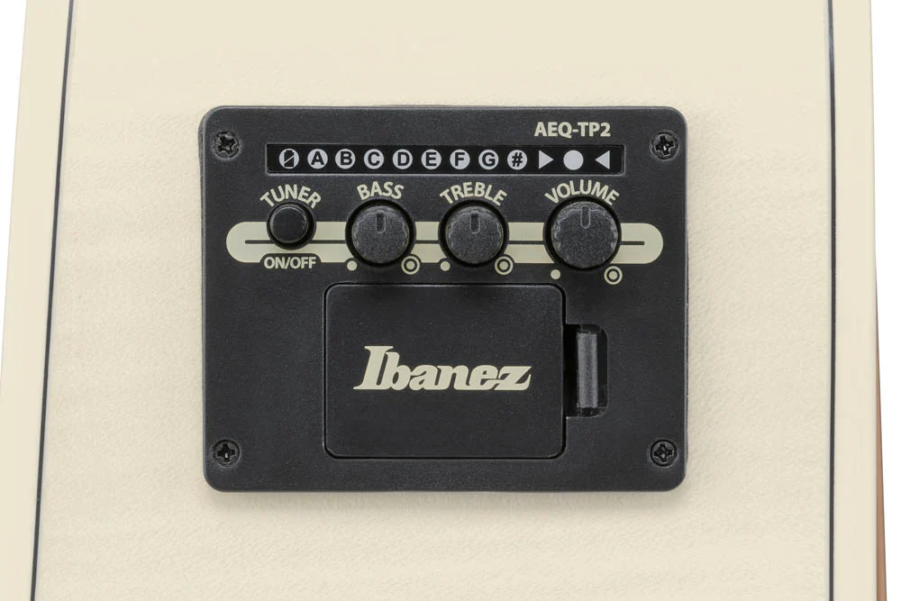 IBANEZ AAD77M1E OAW GUITARRA ELECTROACUSTICA GRAND DREADNOUGHT OPEN PORE ANTIQUE WHITE - Image 4