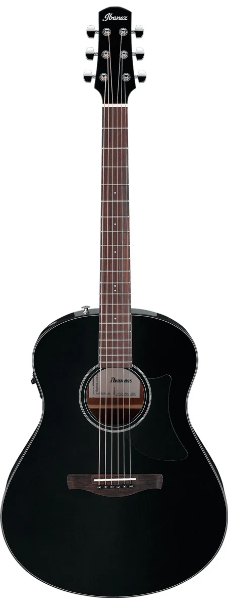 IBANEZ AAM100E BK GUITARRA ELECTROACUSTICA AUDITORIO NEGRA