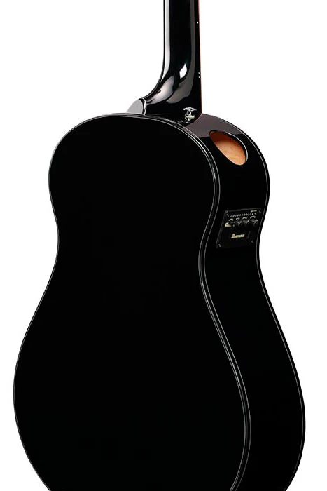 IBANEZ AAM100E BK GUITARRA ELECTROACUSTICA AUDITORIO NEGRA - Image 4