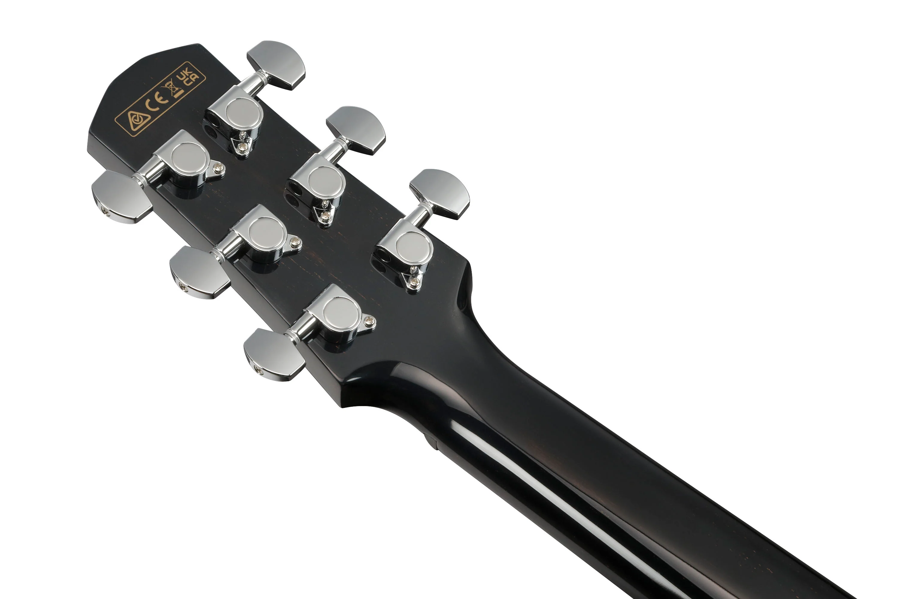 IBANEZ AAM340CE RUB GUITARRA ELECTROACUSTICA RUSTIC BLACK HIGH GLOSS - Image 9