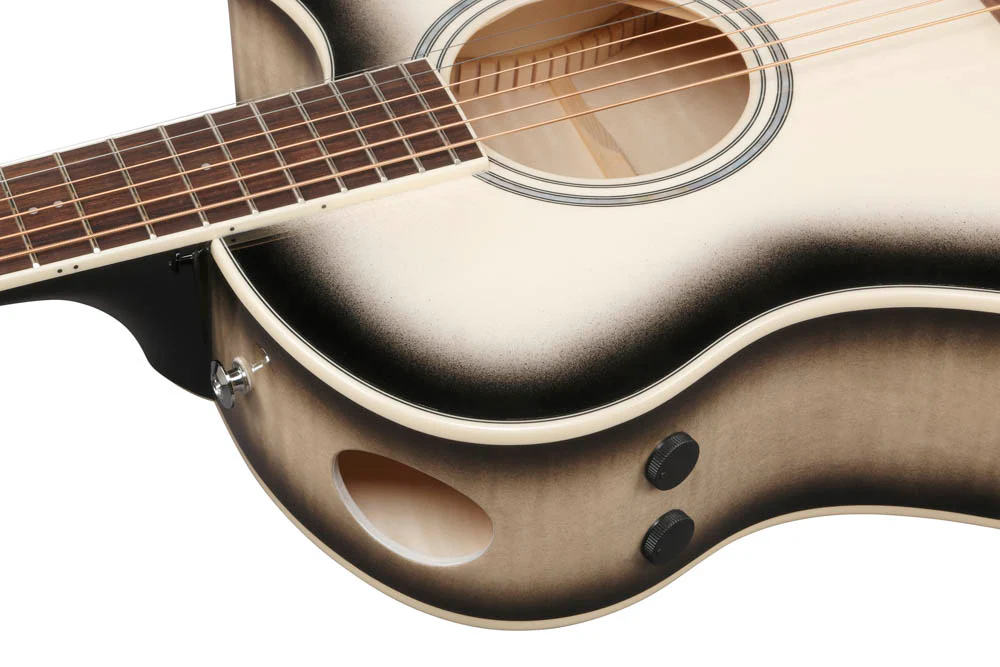 IBANEZ AAM370M1CE TPA GUITARRA ELECTROACUSTICA AUDITORIO TRANSPARENT PANDA - Image 12