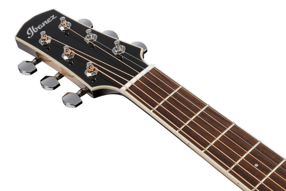IBANEZ AAM370M1CE TPA GUITARRA ELECTROACUSTICA AUDITORIO TRANSPARENT PANDA - Image 8