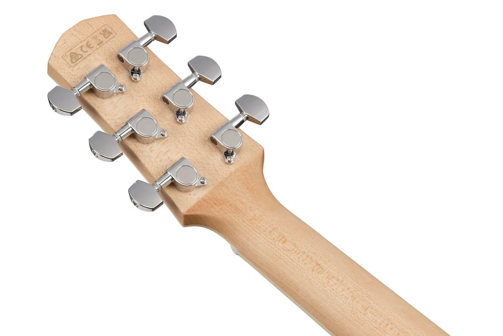 IBANEZ AAM370M2E AIB GUITARRA ELECTROACUSTICA AUDITORIO TRANSPARENT ANTIQUE WHITE ICE BLUE - Image 9