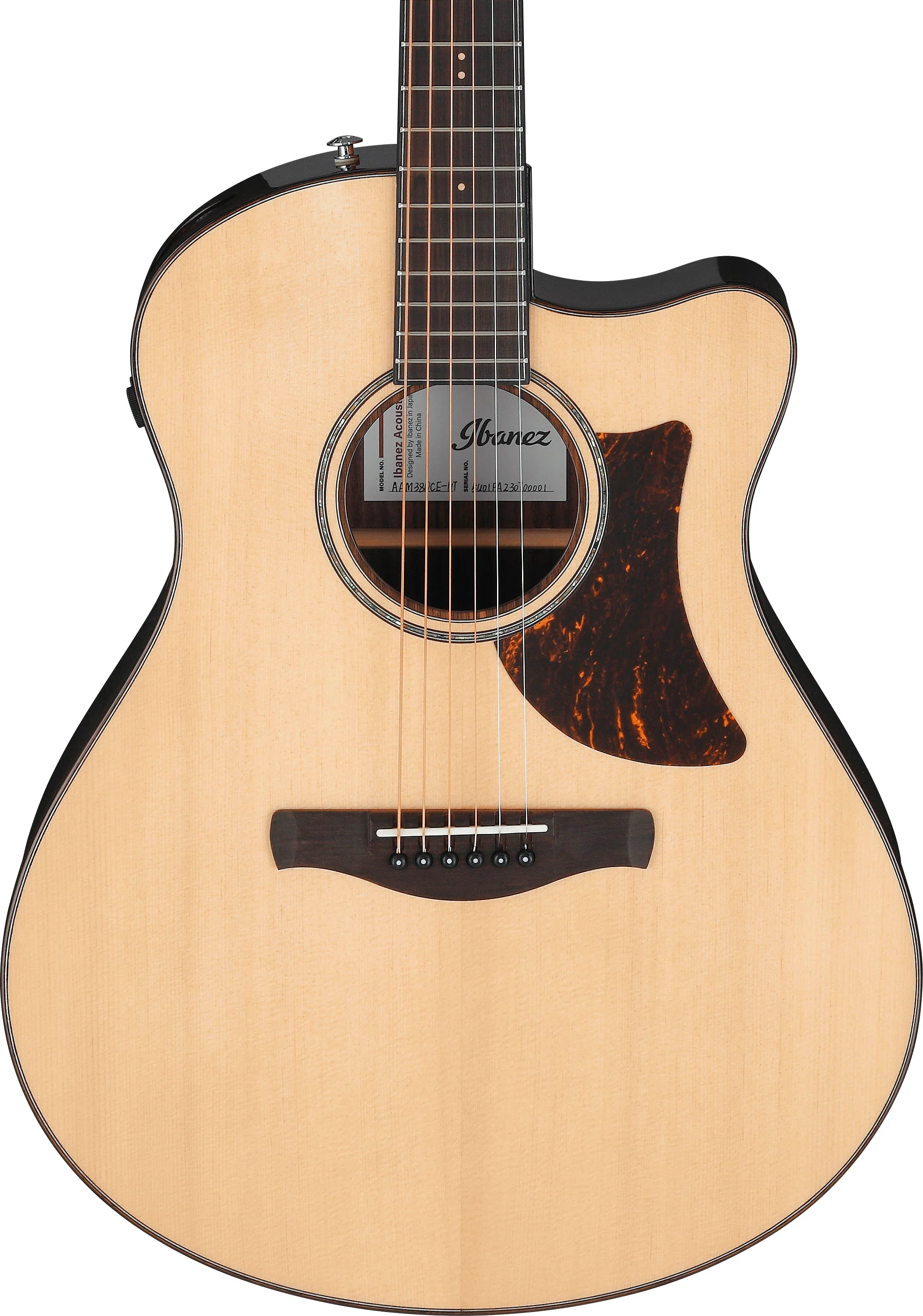 IBANEZ AAM380CE NT GUITARRA ELECTROACUSTICA AUDITORIO - Image 4