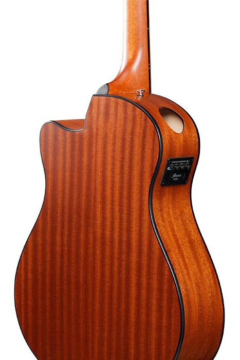 IBANEZ AAM50CE SBO GUITARRA ELECTROACUSTICA AUDITORIO SAPPHIRE BLUE BURST - Image 4