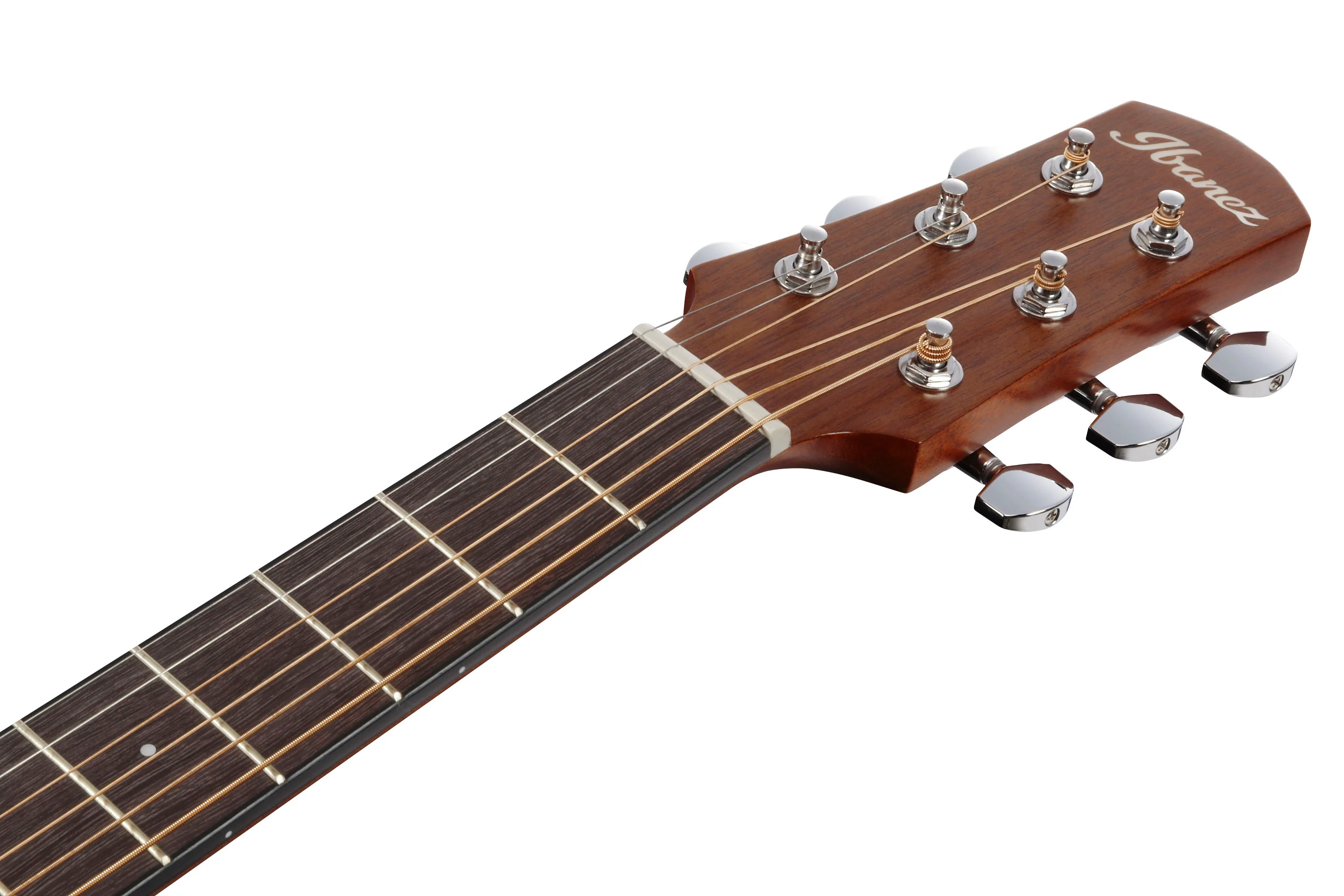 IBANEZ AAM50LCE OLB GUITARRA ELECTROACUSTICA PARA ZURDOS OPEN PORE LIGHT BROWN SUNBURST - Image 8
