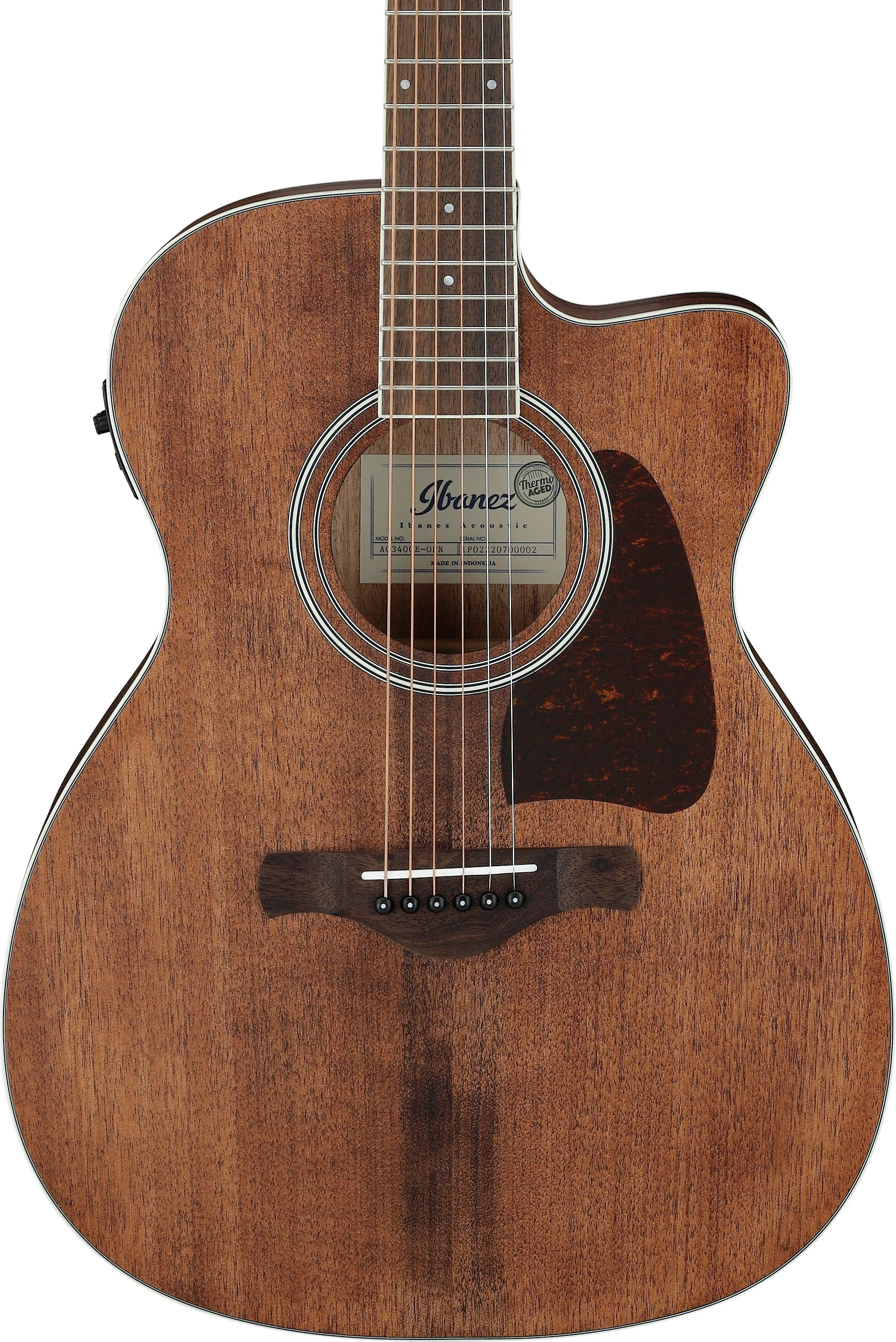 IBANEZ AC340CE OPN GUITARRA ELECTROACUSTICA OPEN PORE NATURAL - Image 4