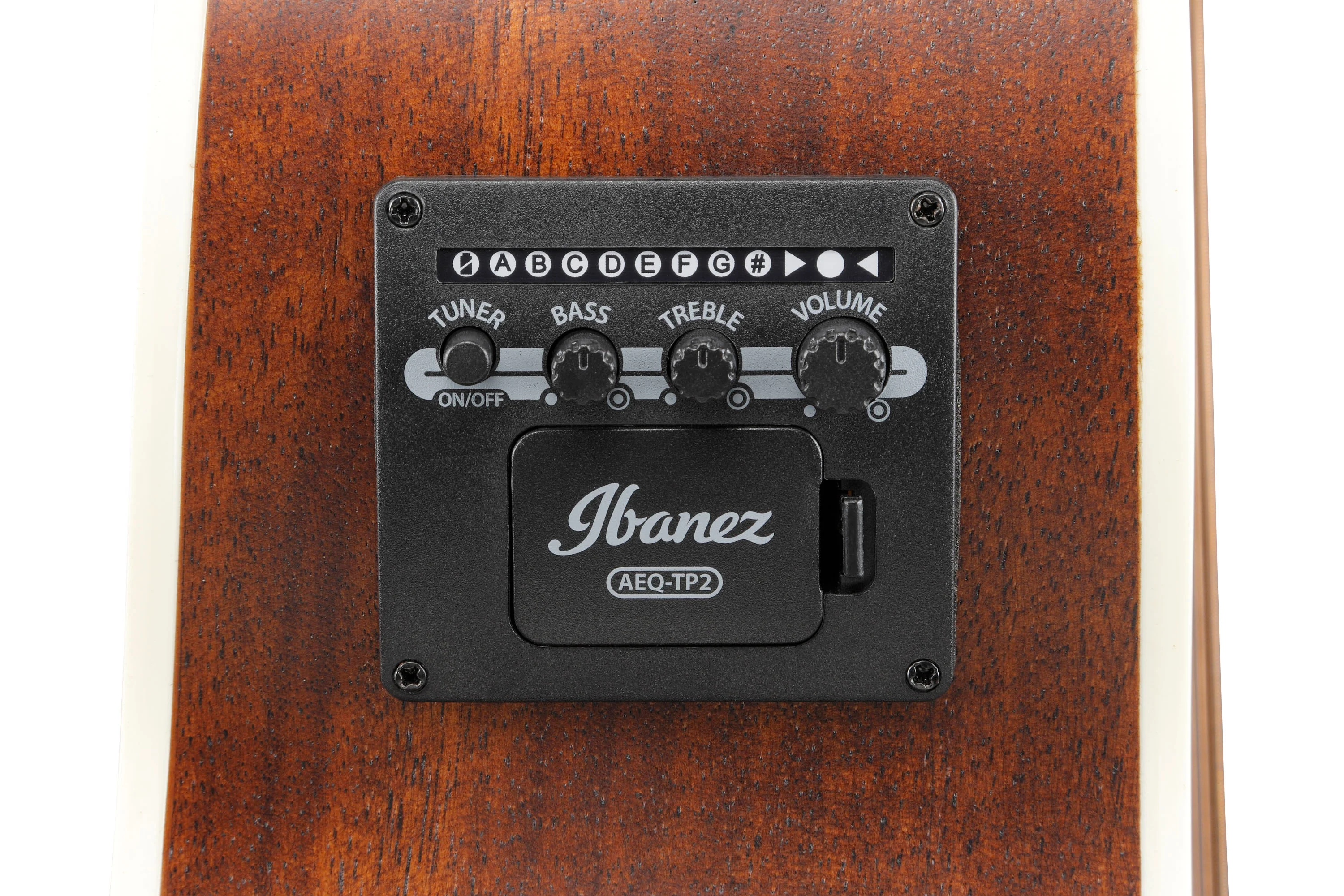IBANEZ AE140 WKH GUITARRA ELECTROACUSTICA WEATHERED BLACK - Image 12