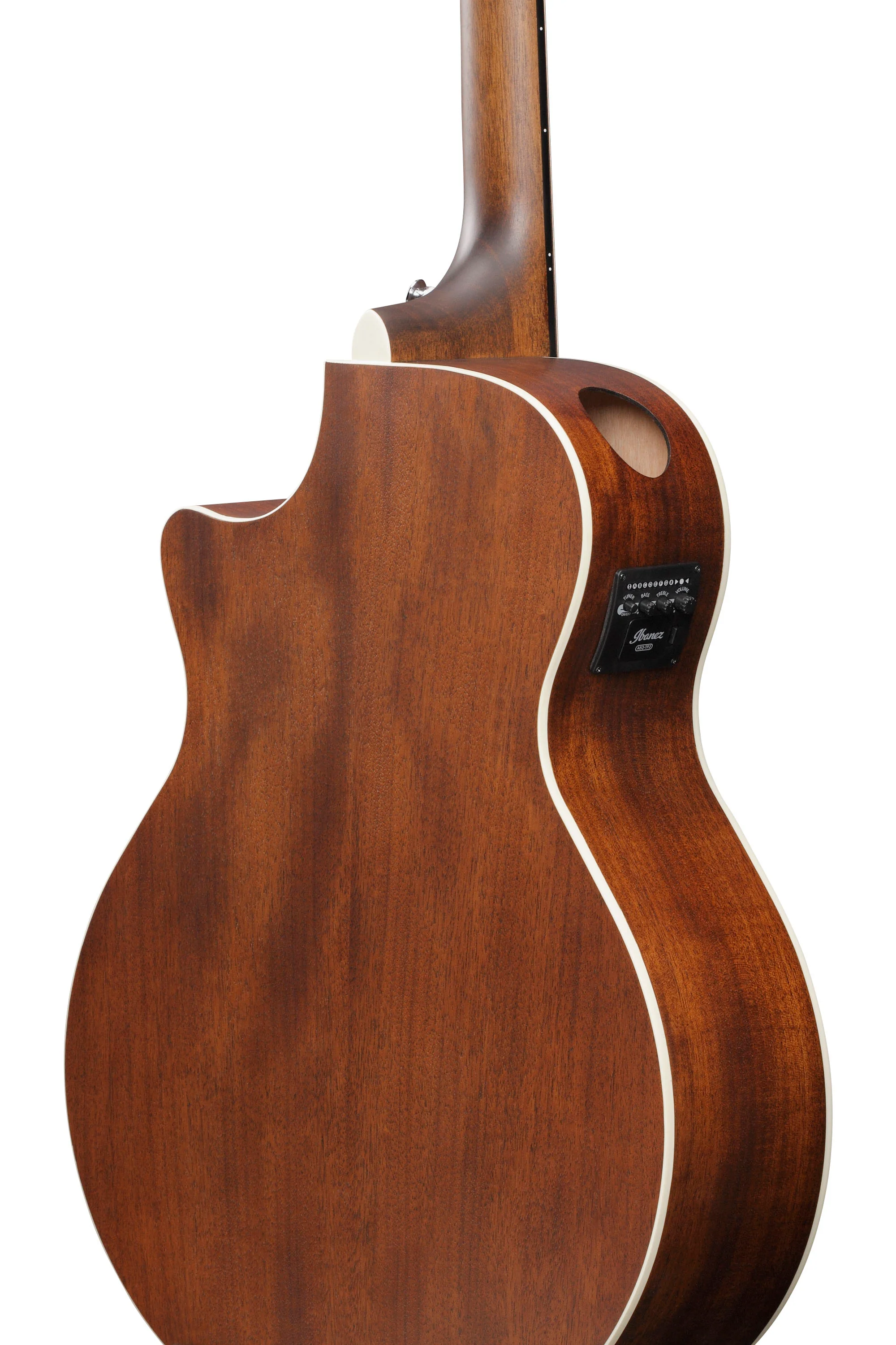 IBANEZ AE140 WKH GUITARRA ELECTROACUSTICA WEATHERED BLACK - Image 9