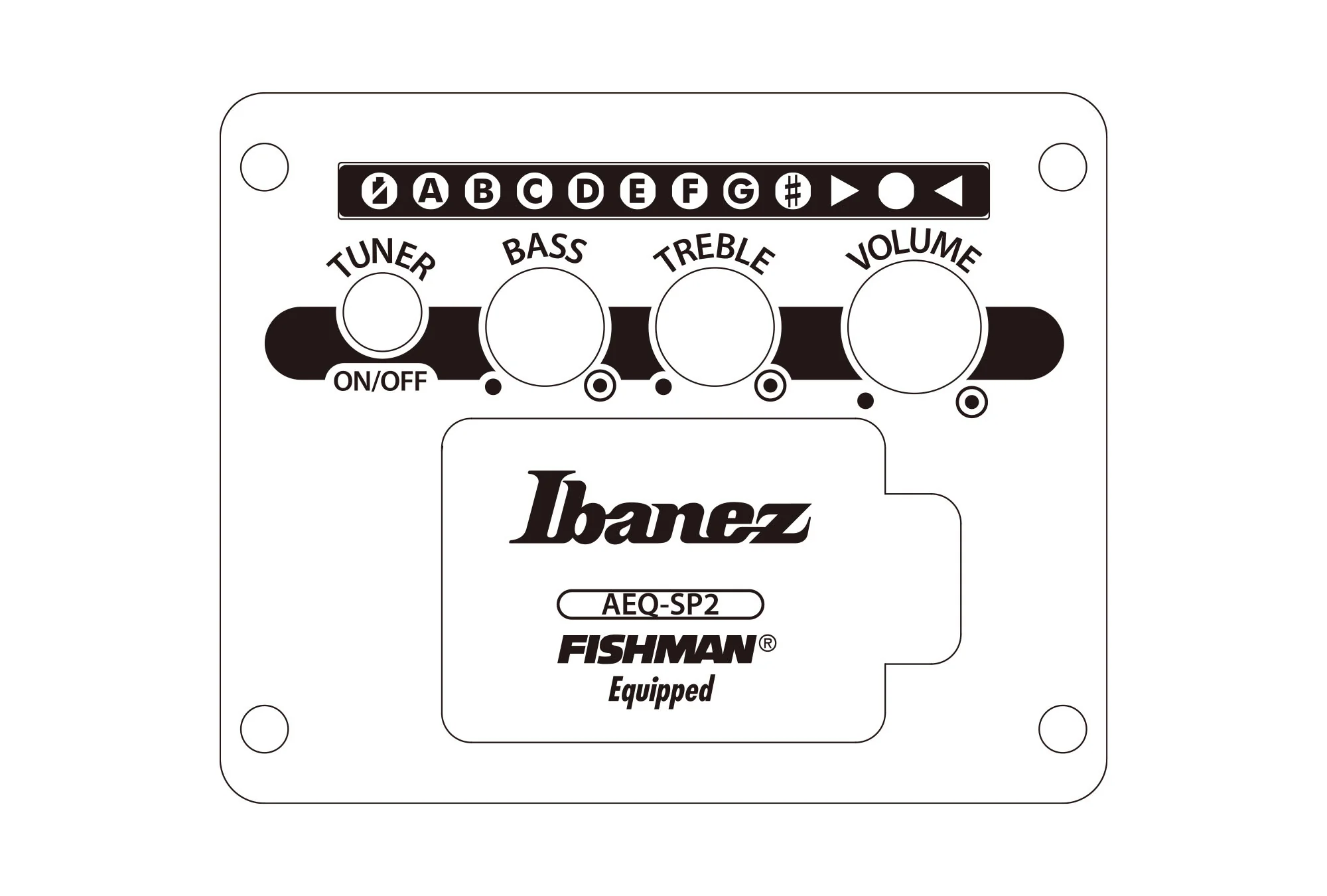 IBANEZ AE3007FMH TBH GUITARRA ELECTROACUSTICA 7 CUERDAS TOBACCO EDGE BURST - Image 14