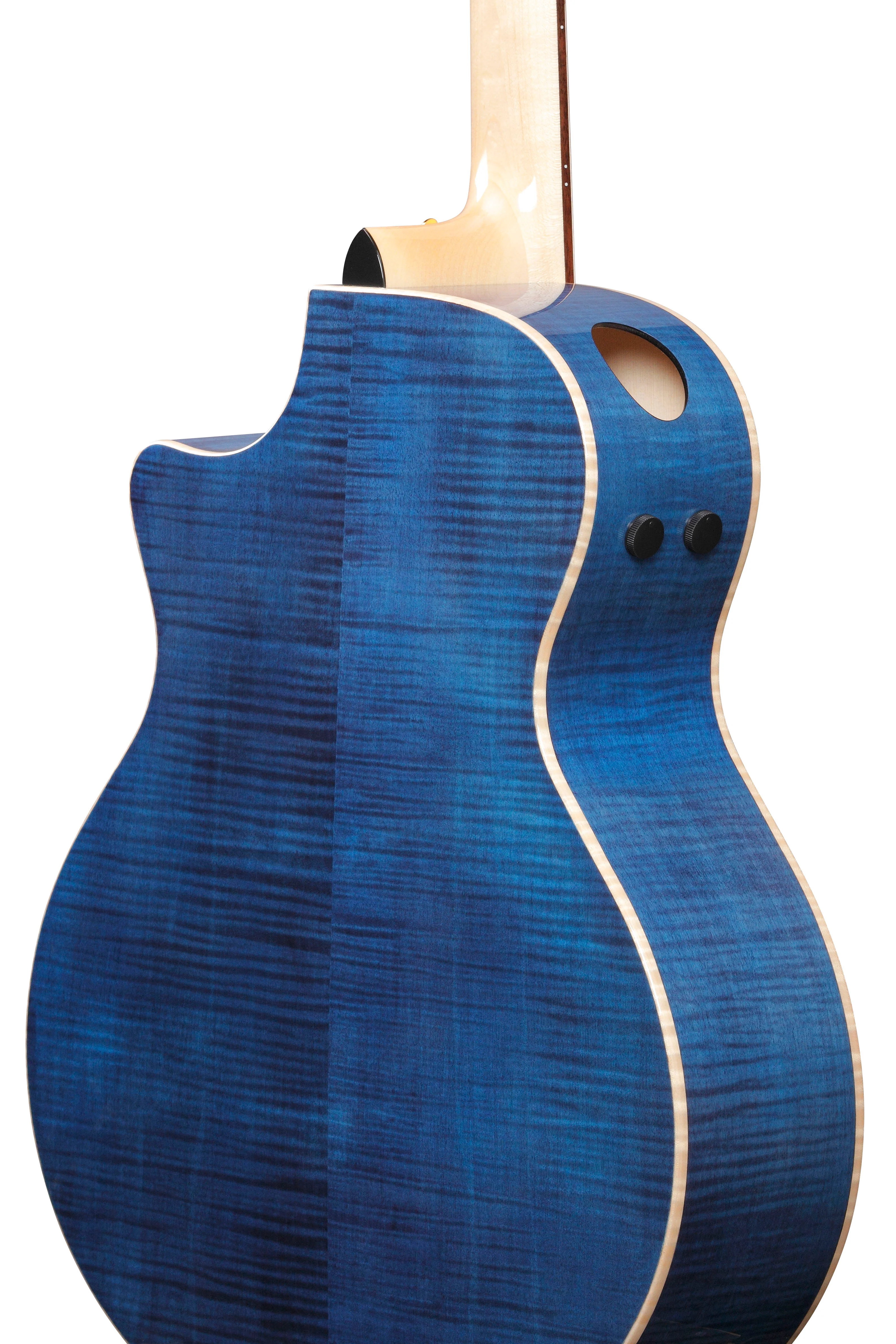 IBANEZ AE390 NTA GUITARRA ELECTROACUSTICA NATURAL AQUA BLUE - Image 9