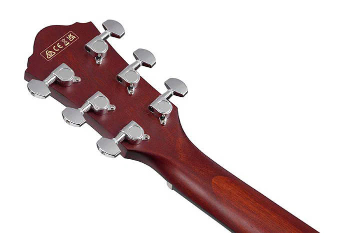 IBANEZ AEG50 BAM GUITARRA ELECTROACUSTICA BLACK AURORA BURST MATTE - Image 6