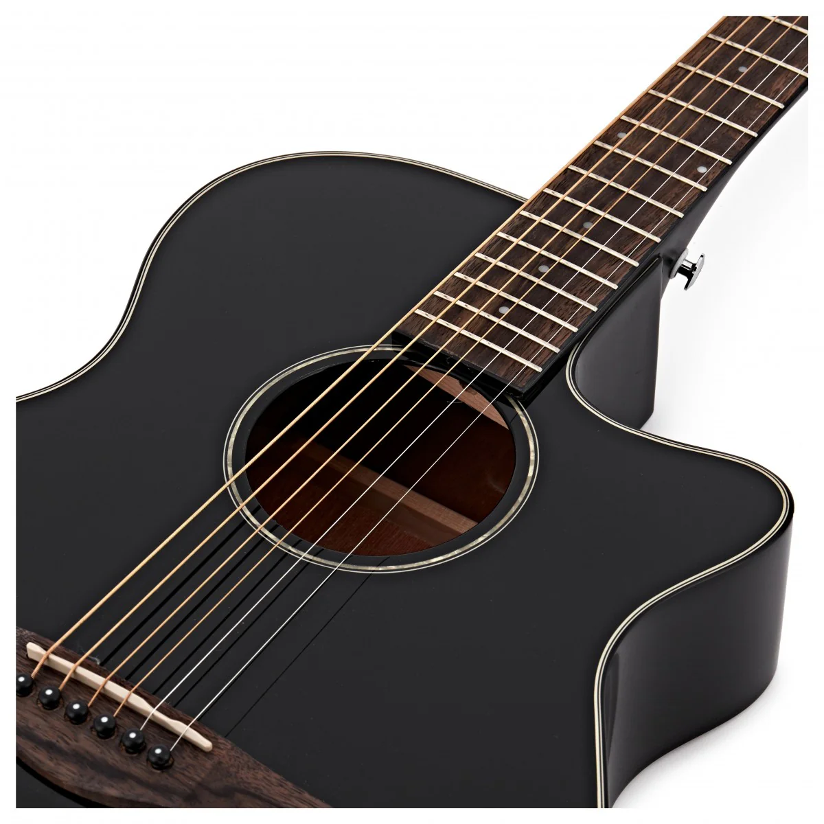 IBANEZ AEG50 BK GUITARRA ELECTROACUSTICA NEGRA - Image 7