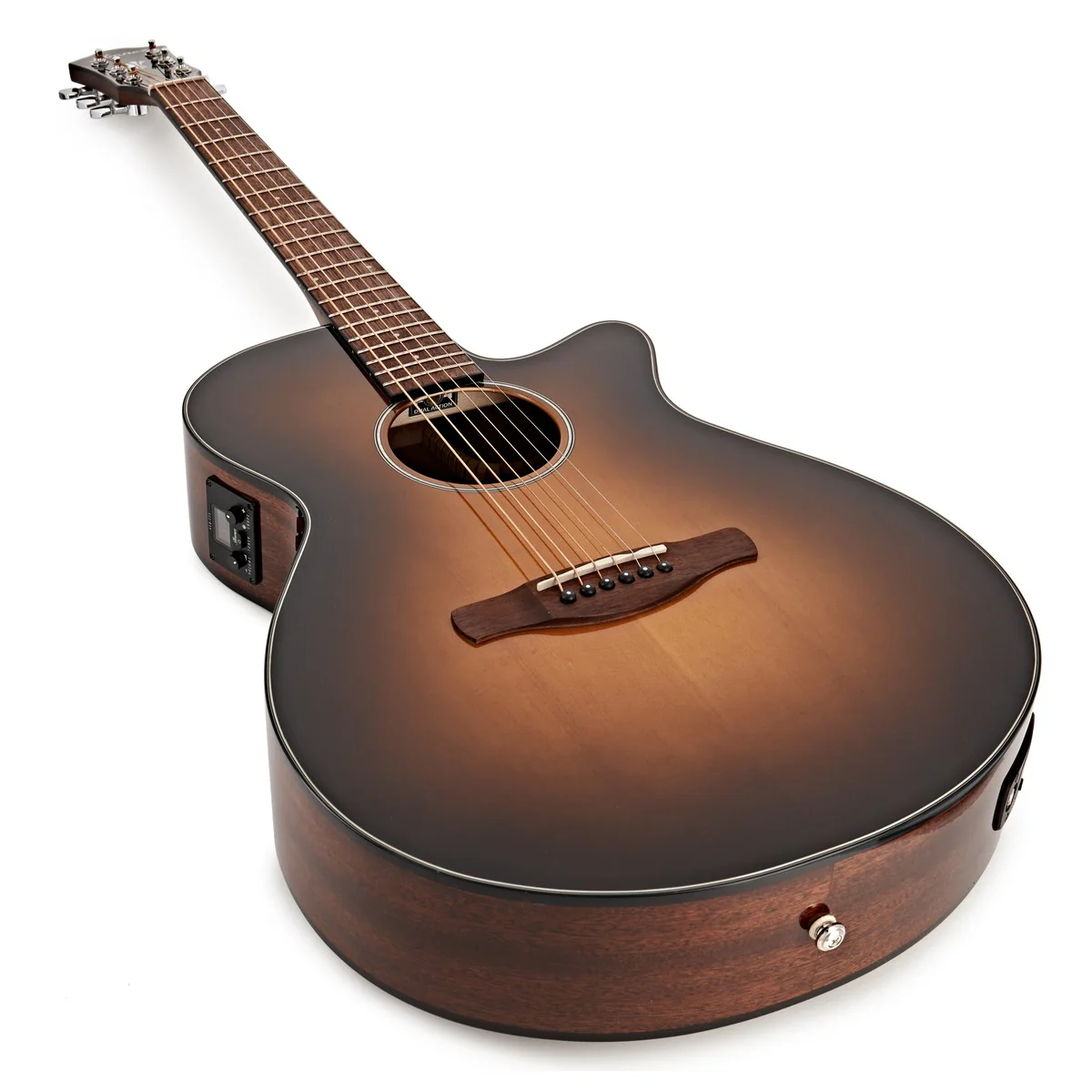IBANEZ AEG50 DHH GUITARRA ELECTROACUSTICA DARK HONEY BURST - Image 5