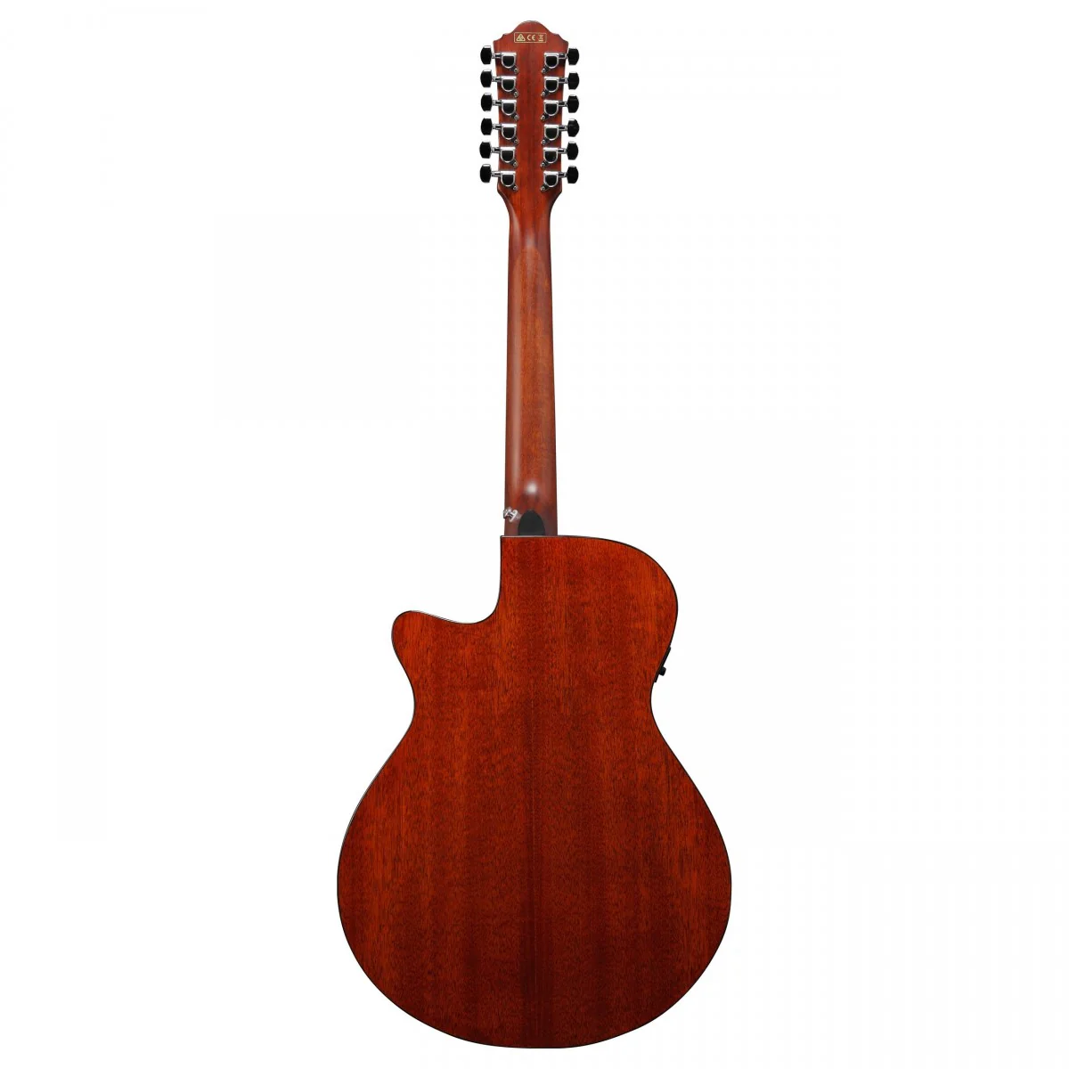 IBANEZ AEG5012 BKH GUITARRA ELECTROACUSTICA 12 CUERDAS NEGRA - Image 3