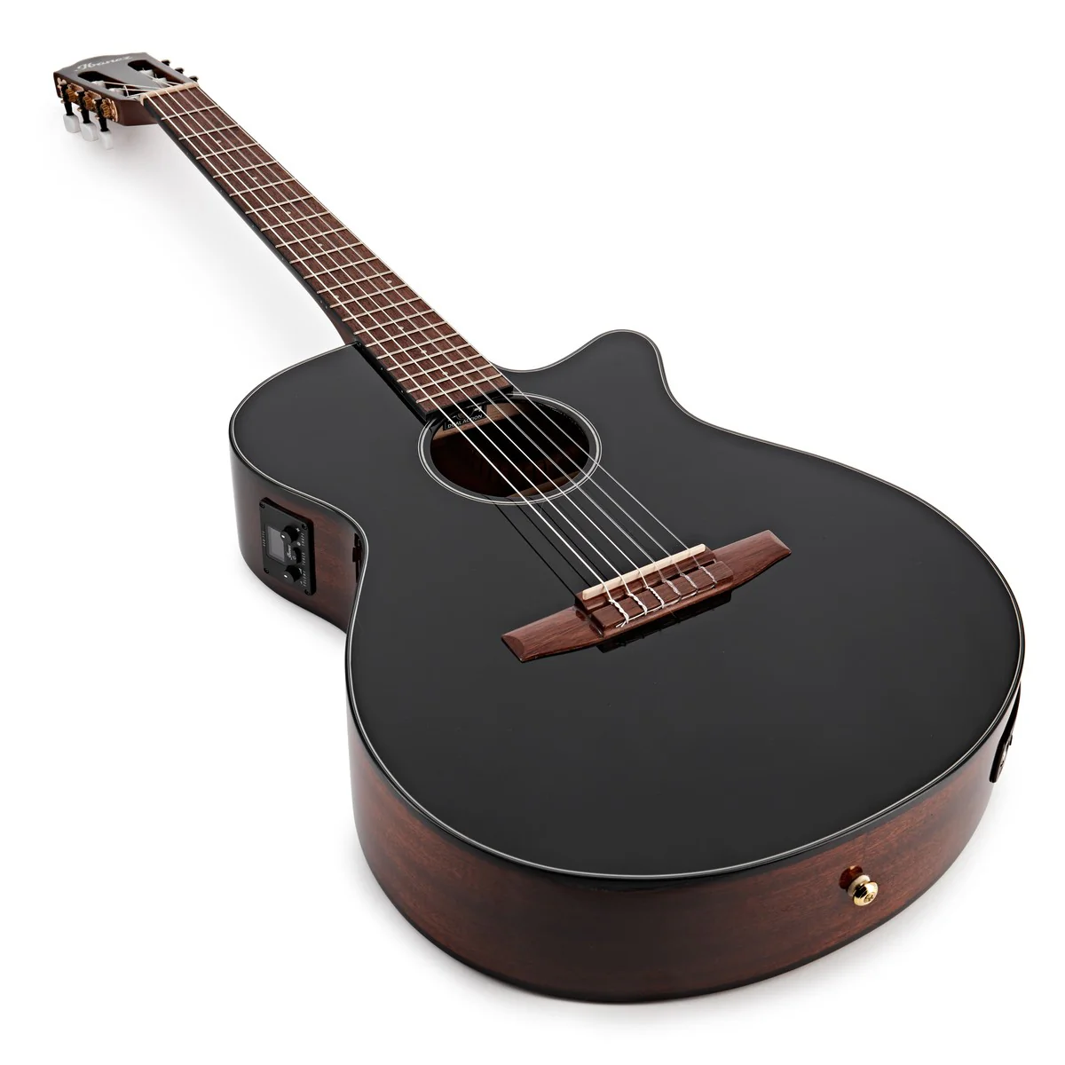 IBANEZ AEG50N BKH GUITARRA ESPAÑOLA ELECTRIFICADA NEGRA - Image 5