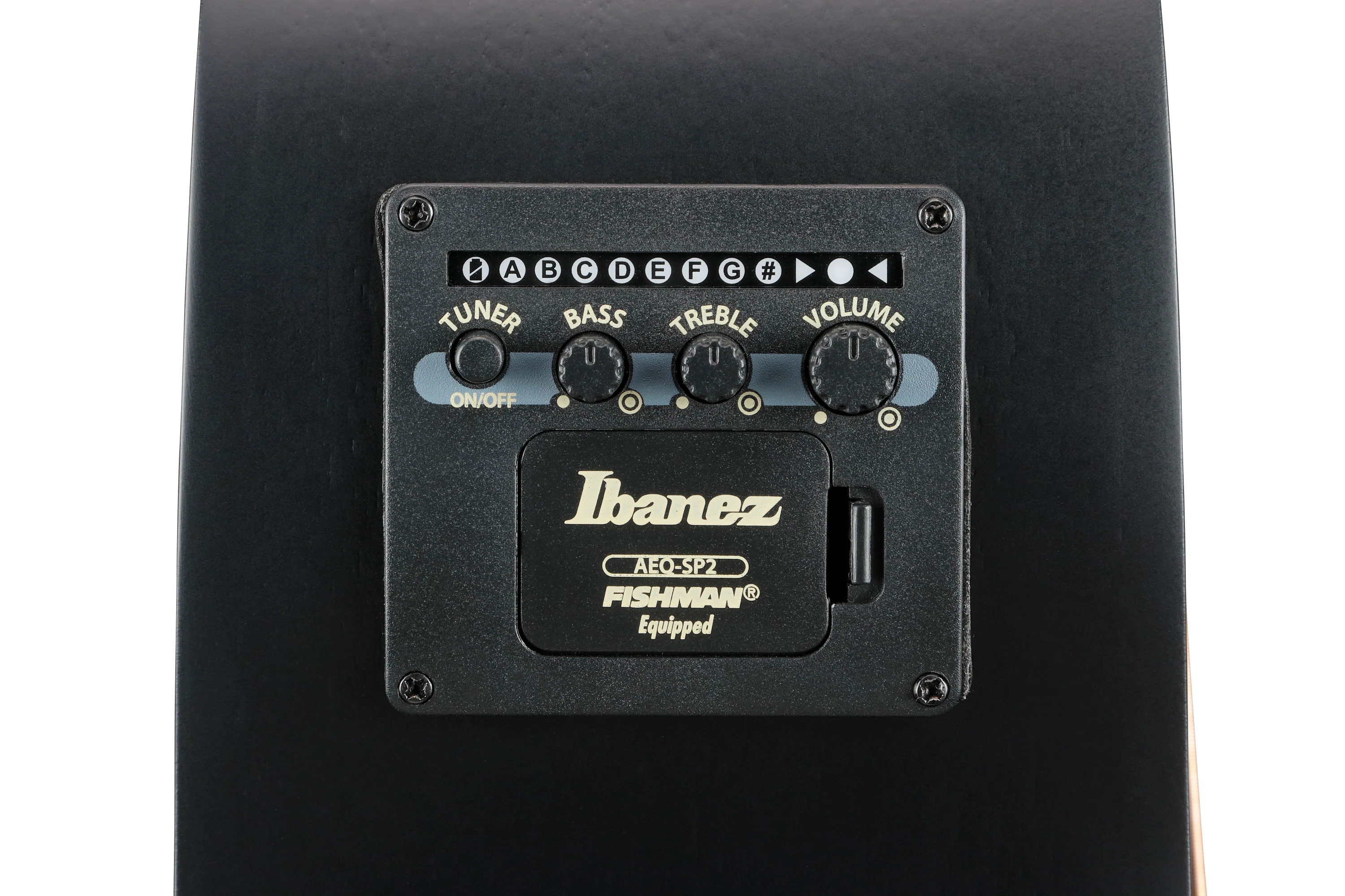 IBANEZ AEG721 BOT GUITARRA ELECTROACUSTICA 7 CUERDAS BLACK OUT - Image 10