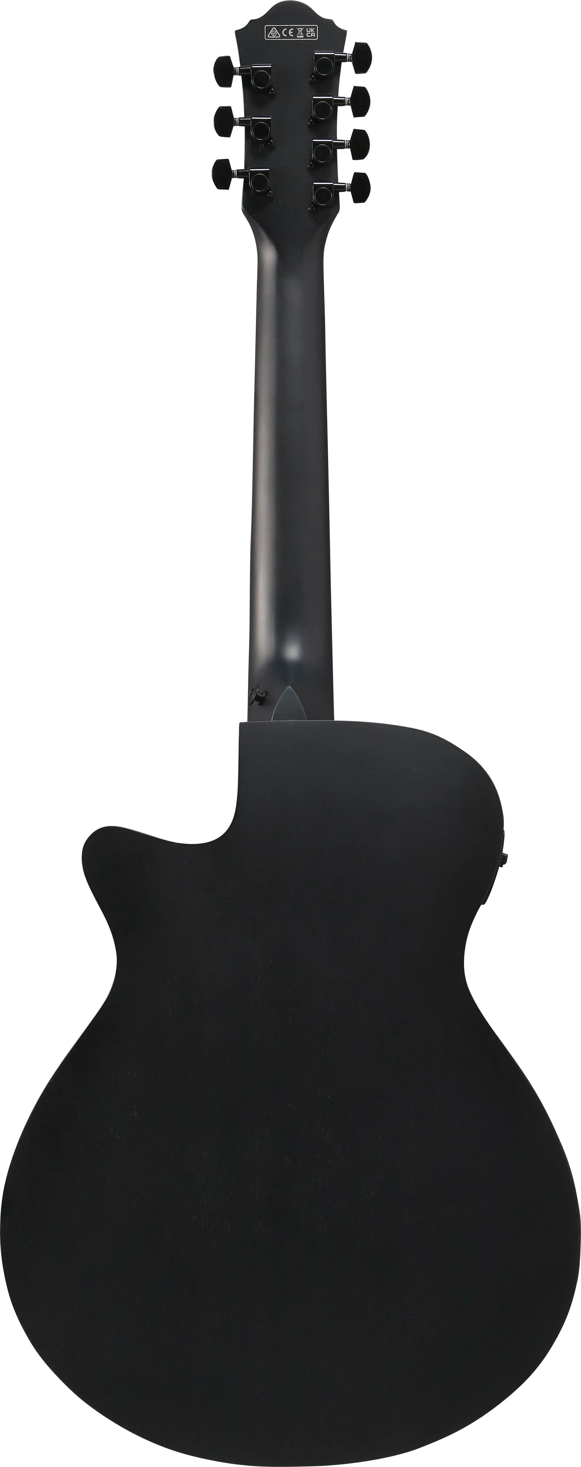 IBANEZ AEG721 BOT GUITARRA ELECTROACUSTICA 7 CUERDAS BLACK OUT - Image 3