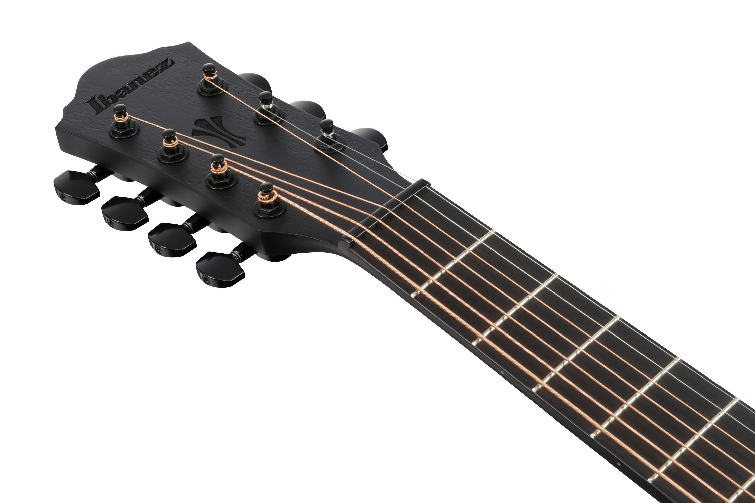 IBANEZ AEG721 BOT GUITARRA ELECTROACUSTICA 7 CUERDAS BLACK OUT - Image 8