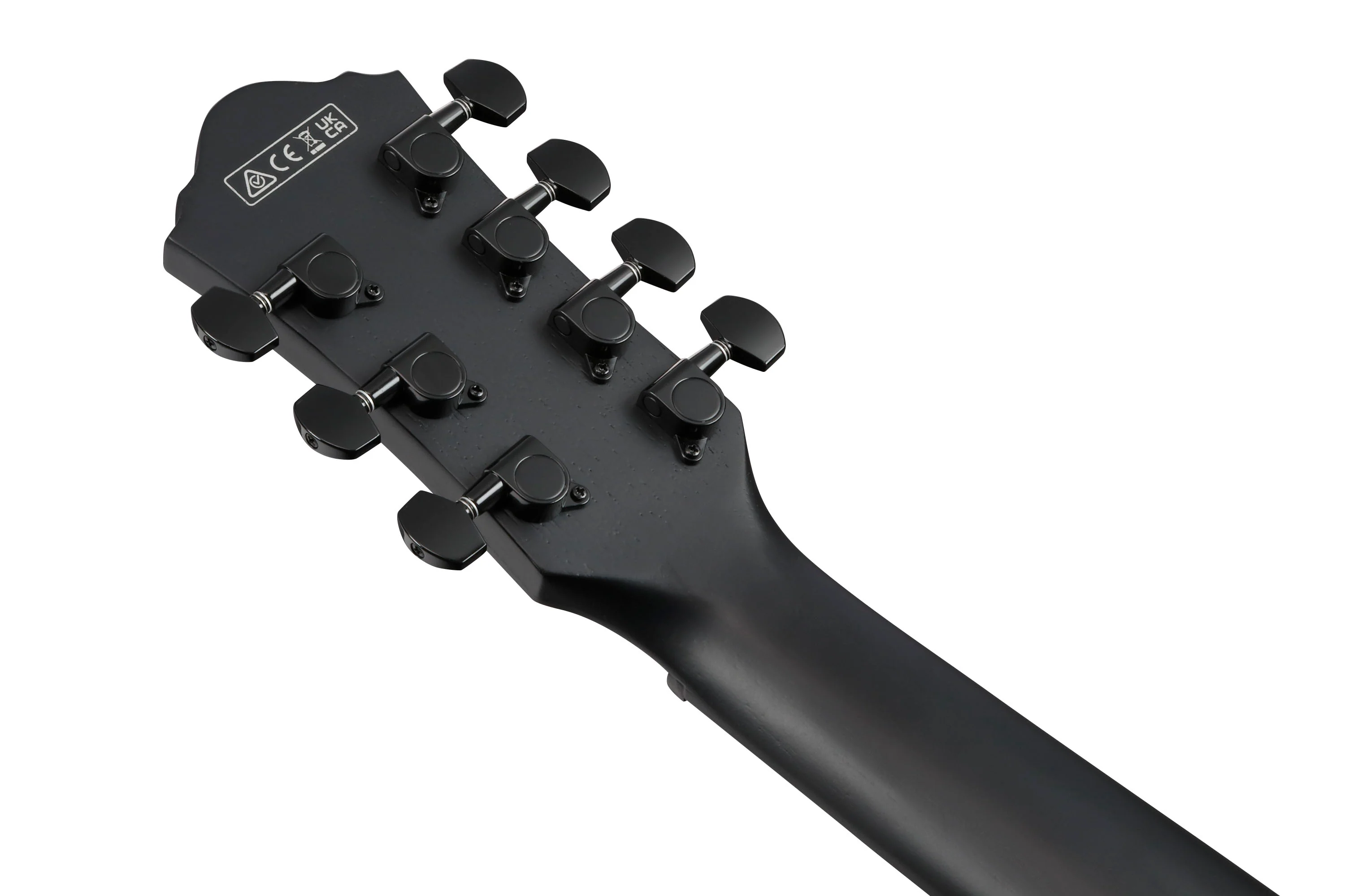 IBANEZ AEG721 BOT GUITARRA ELECTROACUSTICA 7 CUERDAS BLACK OUT - Image 9