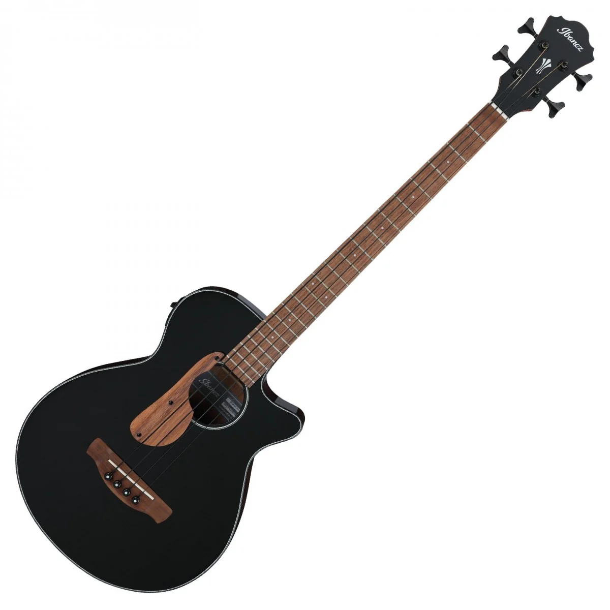 IBANEZ AEGB24E BKH BAJO ELECTROACUSTICO BLACK HIGH GLOSS - Image 15