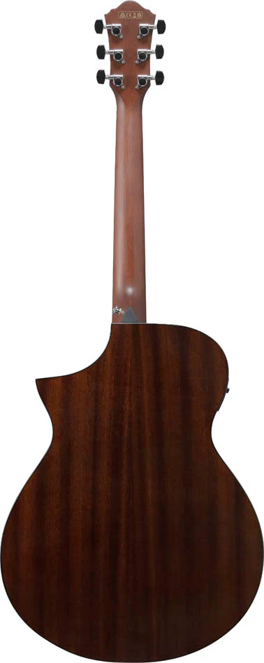 IBANEZ AEWC16QA TKH GUITARRA ELECTROACUSTICA TRANSPARENT BLACK SUNBURST - Image 2